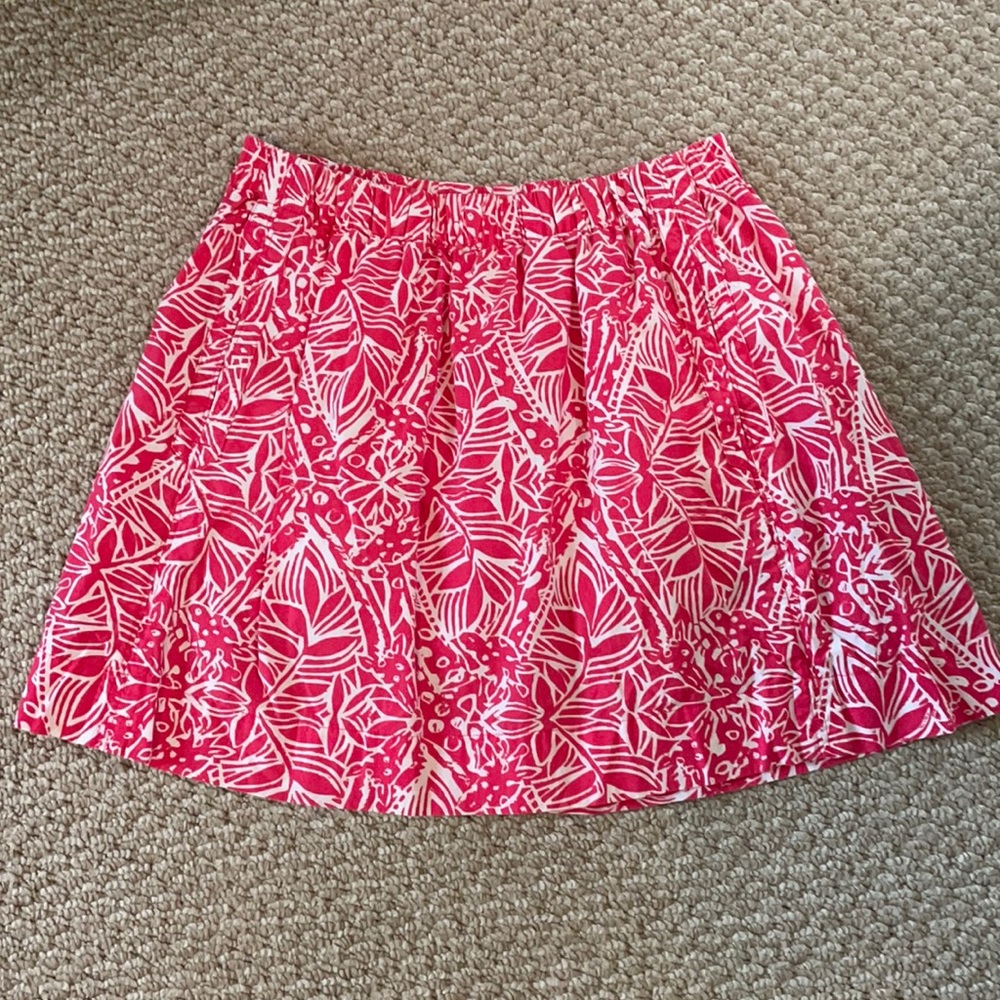 Lilly Pulitzer pink & white shirt